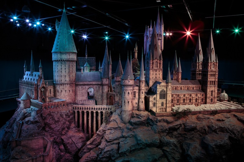 Castelo de Hogwarts no Estúdio do Harry Potter em Londres